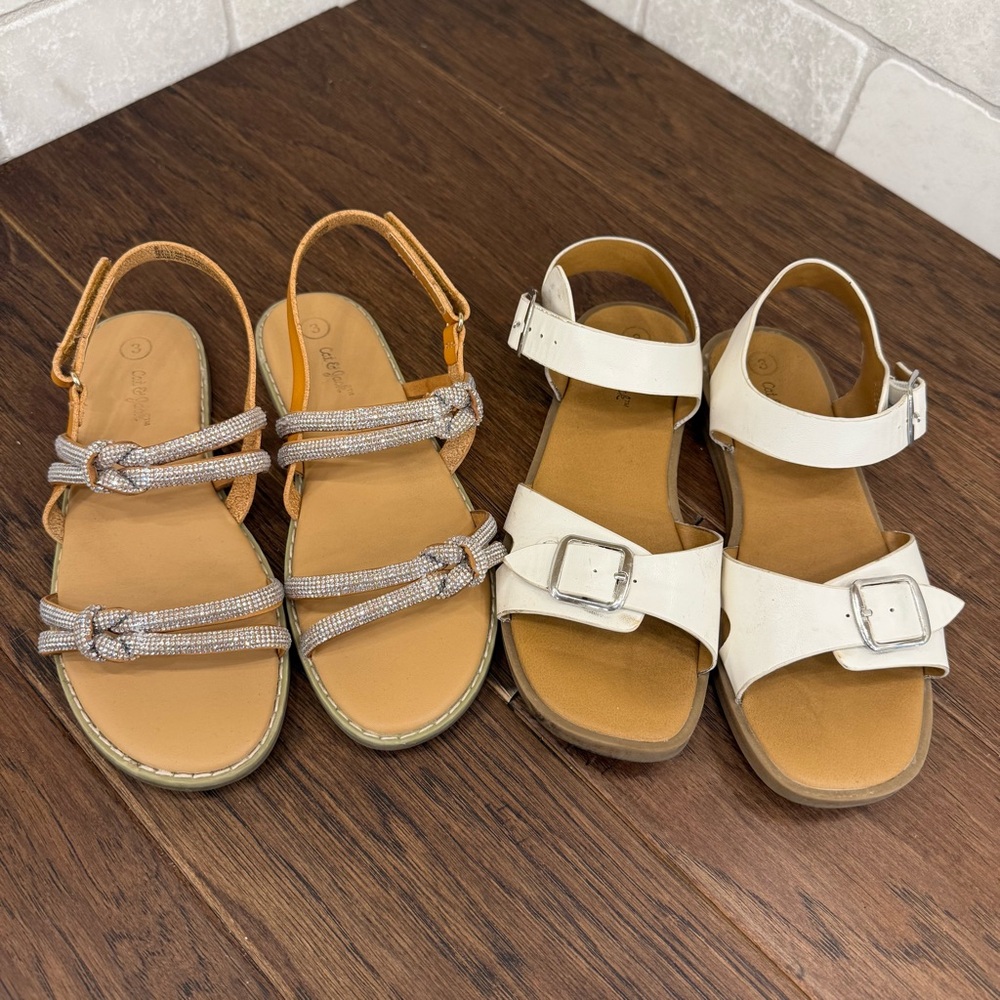 Girls sandals Size 3 bundle